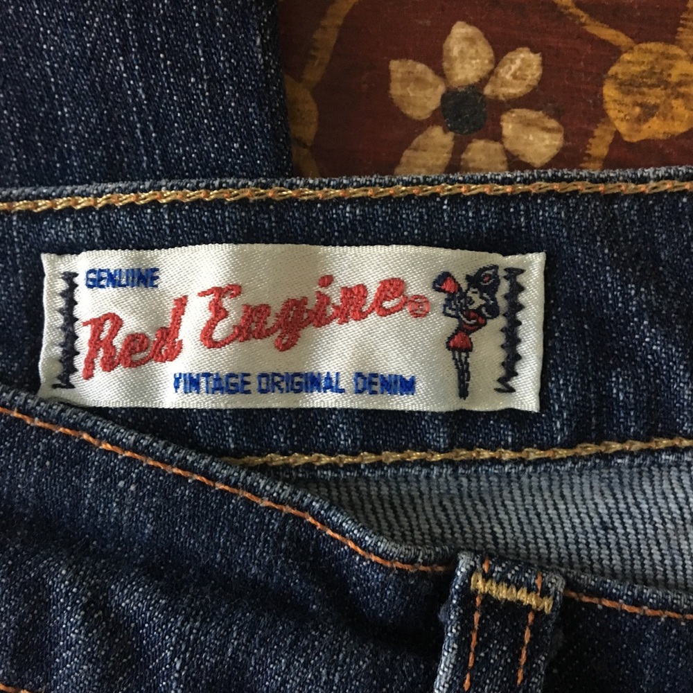 Red Engine Vintage Bootcut Jeans